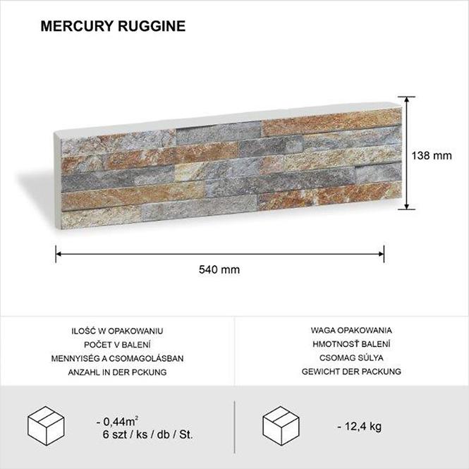 Kamień betonowy Mercury Ruggine