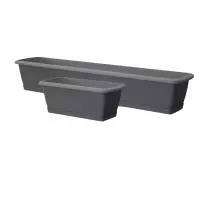 SKRZ. BALK. Z PODST.RESPANA SET- ANTRACYT ISE600P-S433