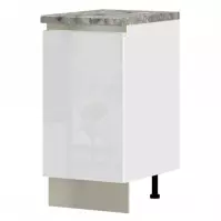 Szafka kuchenna Infinity R-45-1K/5 Crystal White Szafka kuchenna Infinity R-45-1K/5 Crystal White