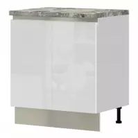 Szafka kuchenna Infinity R-80-2K/5 Crystal White Szafka kuchenna Infinity R-80-2K/5 Crystal White