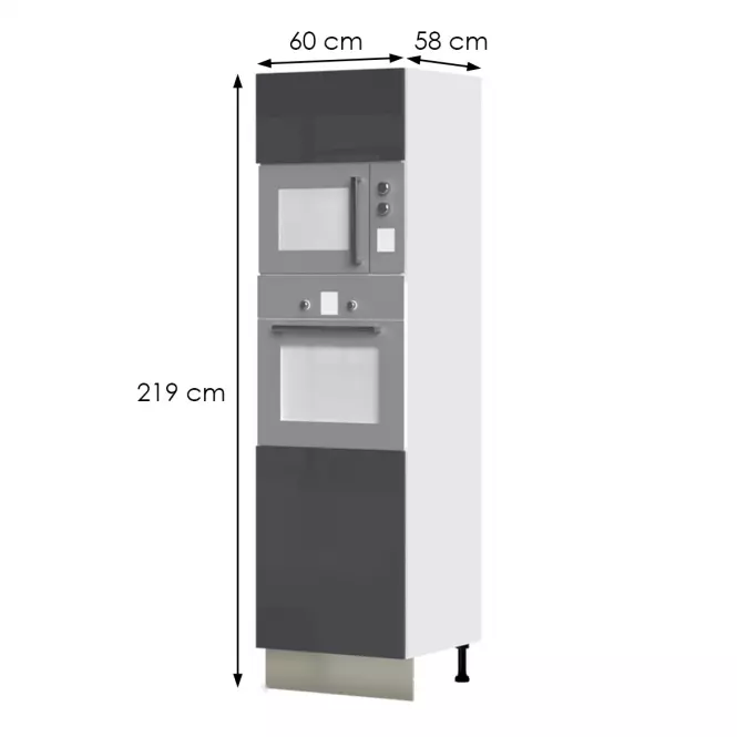 Szafka kuchenna Infinity K21-60-RM/5 Anthracite