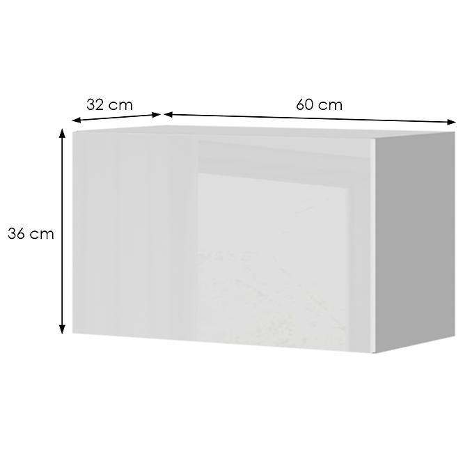 Szafka kuchenna Infinity V3-60-1K/5 Crystal White