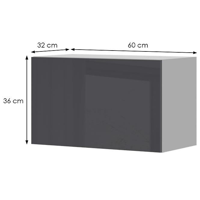 Szafka kuchenna Infinity V3-60-1K/5 Anthracite