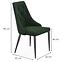 Krzesło  K365 Velvet/Metal C. Zielony,2