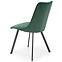 Krzesło K450 Velvet/Metal C. Zielony,6