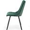 Krzesło K450 Velvet/Metal C. Zielony,7