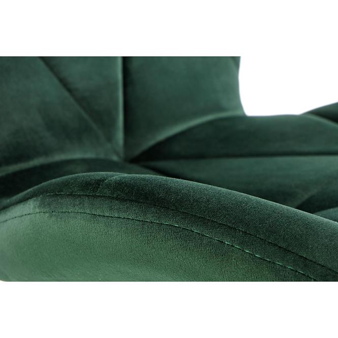 Krzesło K453 Velvet/Metal C. Zielony