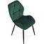 Krzesło K453 Velvet/Metal C. Zielony,4