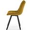 Krzesło K332 Velvet/Metal Żółty,3