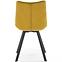 Krzesło K332 Velvet/Metal Żółty,9
