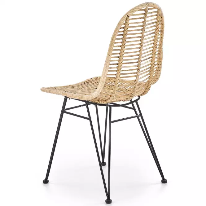 Krzesło K337 Rattan/Metal Natural