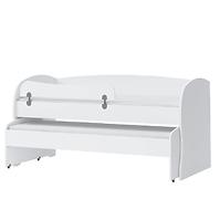 Łóżko rozkładane Kiki KRD1-BE/KI-15 white/white