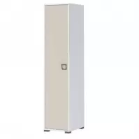 Szafa 1D Kiki G1-BE/KI-01 white/sand