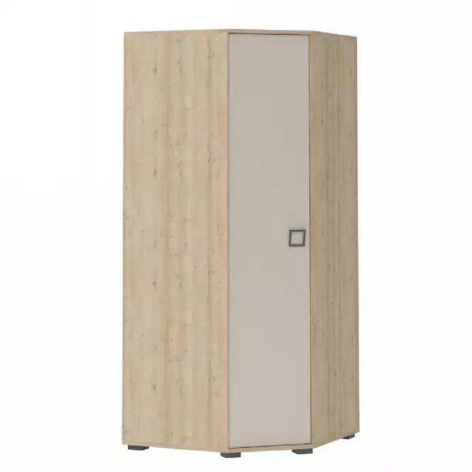 Szafa narożna 3D3S Kiki GUG-BK/KI-01 beech/sand
