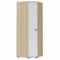 Szafa narożna 3D3S Kiki PUG-BK/KI-15 beech/white
