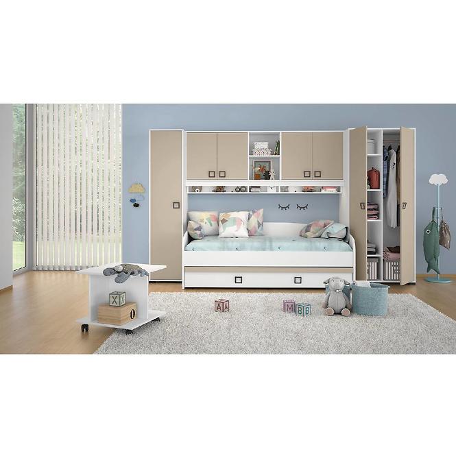 Szafka wisząca Kiki MRS-BE/KI-01 white/sand