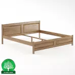 Łóżko Sosna LK104–200x200 dąb