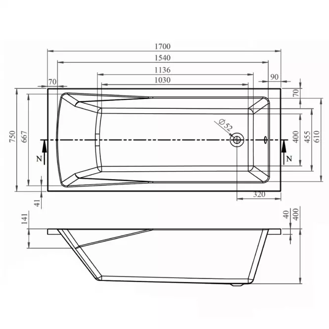 Wanna Rondo 170x75