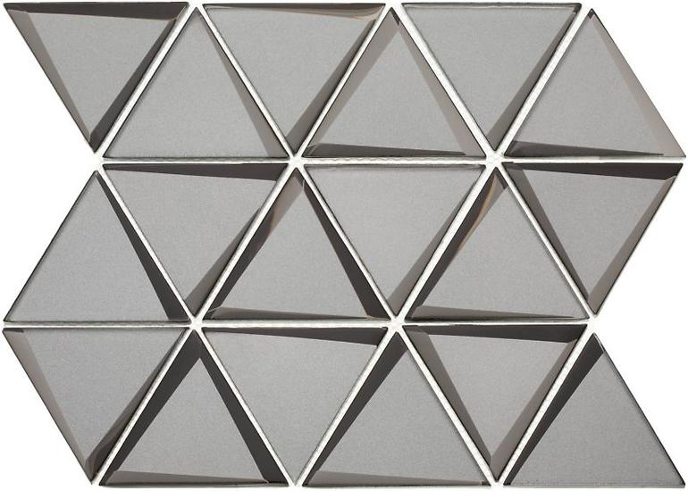 Mozaika Triangle Silver 38/28,4