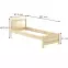 Łóżko sosna LK125–80x200 kol surowy,2