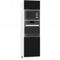 Szafka kuchenna Kate d60pk mv 2133 pl czarny groszek