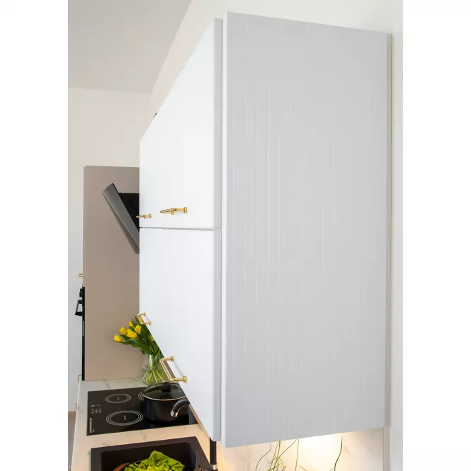 Szafka kuchenna Kate d60pk mv 2133 pl biały groszek