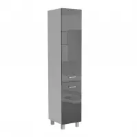 Szafka kuchenna Lucjan 40DK 2F 2100 LUX czarny