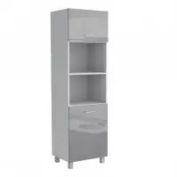 Szafka kuchenna Lucjan 60KPM 2F 2100 LUX szary