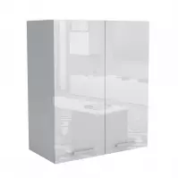 Szafka kuchenna 60G 2F V72 LUX biały