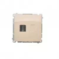 BMGHDMI.01/12 GNIAZDO HDMI POJEDYNCZE BEŻ
