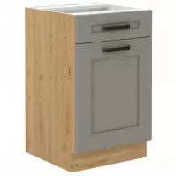 Szafka kuchenna Luna claygrey/artisan 50D 1F 1S BB