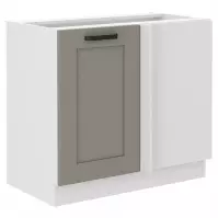 Szafka kuchenna Luna claygrey/biały 105 ND 1F BB