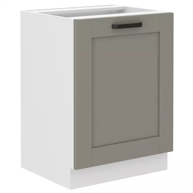 Szafka kuchenna Luna claygrey/biały 60D 1F BB