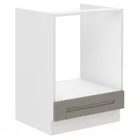Szafka kuchenna Luna claygrey/biały 60DG BB