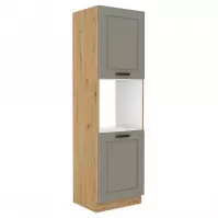 Szafka kuchenna Luna claygrey/artisan 60DP-210 2F
