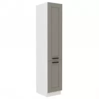 Szafka kuchenna Luna claygrey/biały 40DK-210 2F