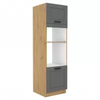 Szafka kuchenna Luna dustgrey/artisan 60DMP-210 2F
