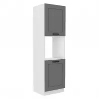 Szafka kuchenna Luna dustgrey/biały 60DP-210 2F