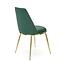 Krzesło K460 Velvet/Chrom C. Zielony,7