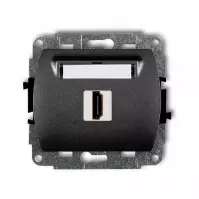 DHDMI-1 Gniazdo hdmi grafit