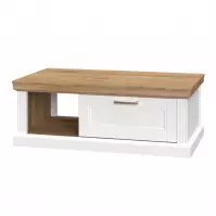 Ława Tara KLS white/pacific walnut