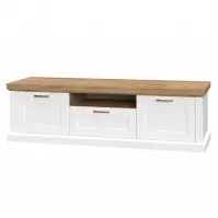 Szafka RTV Tara TV2K1F white/pacific walnut Szafka RTV Tara TV2K1F white/pacific walnut