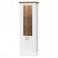 Witryna Tara V2SV white/pacific walnut Witryna Tara V2SV white/pacific walnut