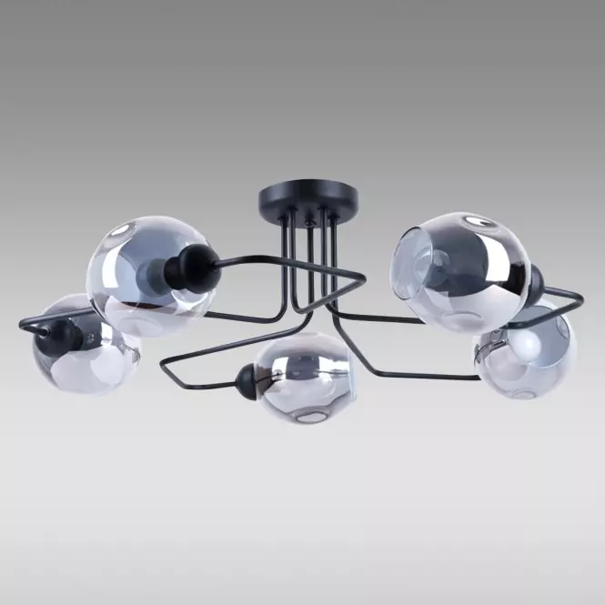 Lampa Amber B5 Grafit-Ap-Amb 275GR LW5