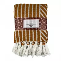 Koc Boho 130x160 musztardowy Merkury Home Koc Boho 130x160 musztardowy Merkury Home