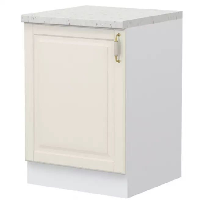 Szafka kuchenna Evergreen R-60-1K/4 ivorymat