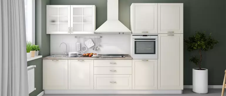 Front kuchenny Evergreen K45D/4 ivorymat