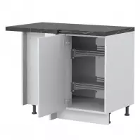 Szafka kuchenna Evia r-ug-1kza/4 pearl grey mat