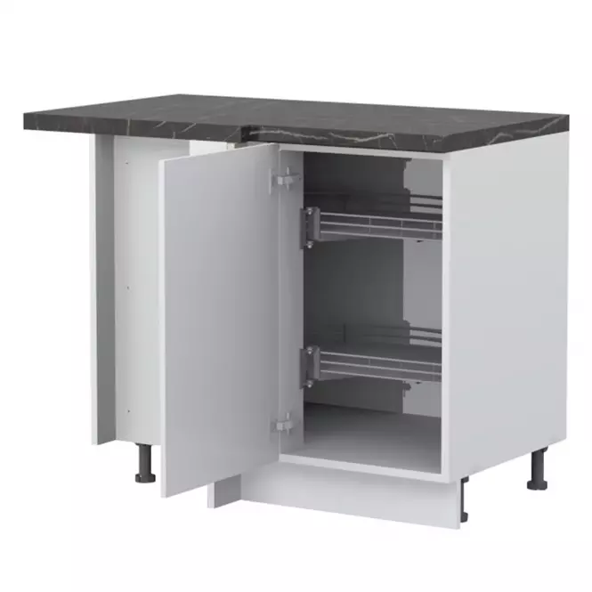Szafka kuchenna Evia r-ug-1kza/4 pearl grey mat
