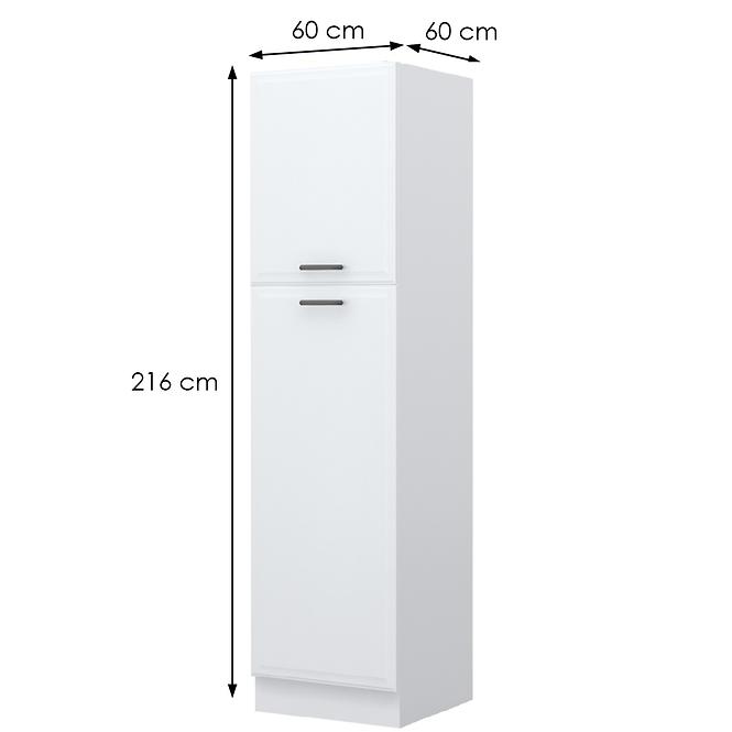 Szafka kuchenna Evia k21-60-2kf/4 pearl grey mat